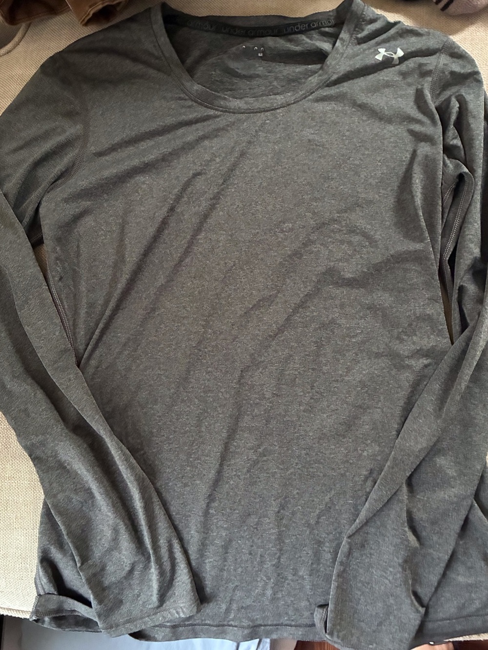 Under Armour Men's Long Sleeve Shirt - Charcoal Gray